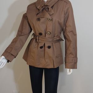 EUC KENNETH COLE NEW YORK WOMEN'S TRENCH COAT US MED